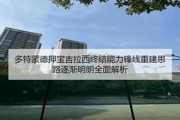 多特蒙德押宝吉拉西终结能力锋线重建思路逐渐明朗全面解析